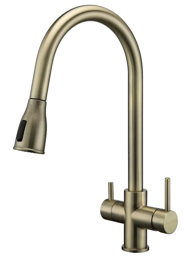 Фото товара: Paulmark LANGE, смеситель, бронза