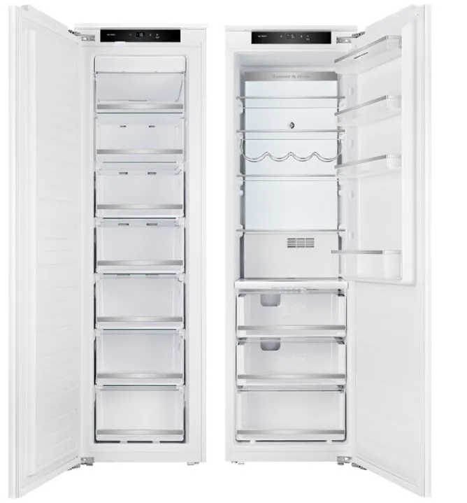 Фото товара: Zigmund & Shtain холодильник BR 06 X + морозильник BR 05 X