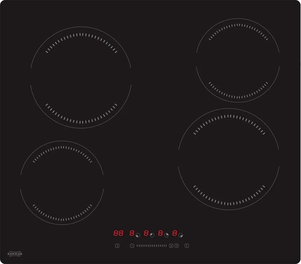 Фото товара: Kanzler KH 036 S стеклокерамическая поверхность