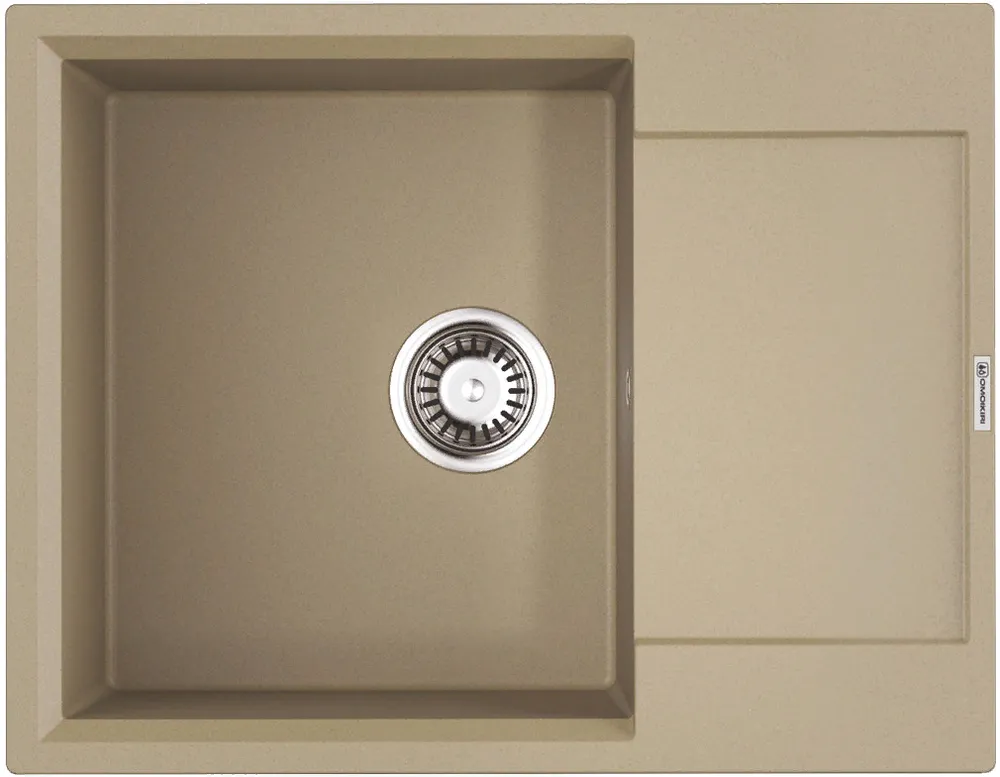 Фото товара: Omoikiri Daisen 65T-CH, мойка, гранит, шампань