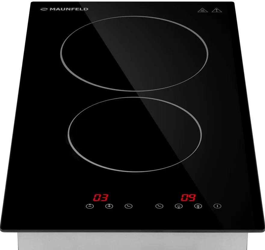 Детальное фото товара: Maunfeld CVCE292BK стеклокерамическая поверхность