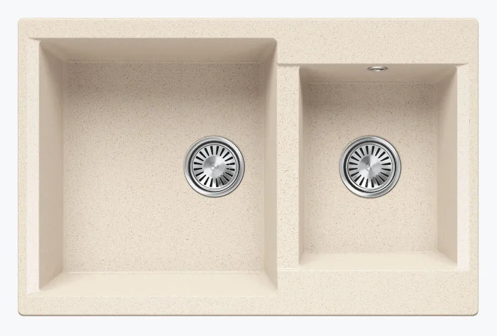 Фото товара: Polygran BRIG-772, мойка, мрамор, кремовый 327