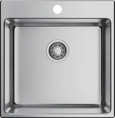 Фото товара: Omoikiri Amadare 50-IN, мойка, нержавеющая сталь