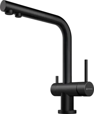 Фото товара: Omoikiri Nagano-GB, смеситель, гранит, графит