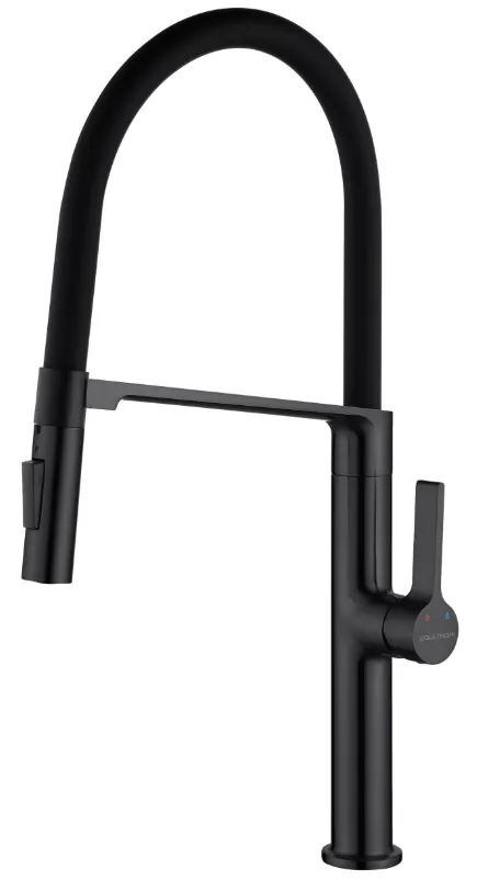 Фото товара: Paulmark BARREL, смеситель, вороненая сталь