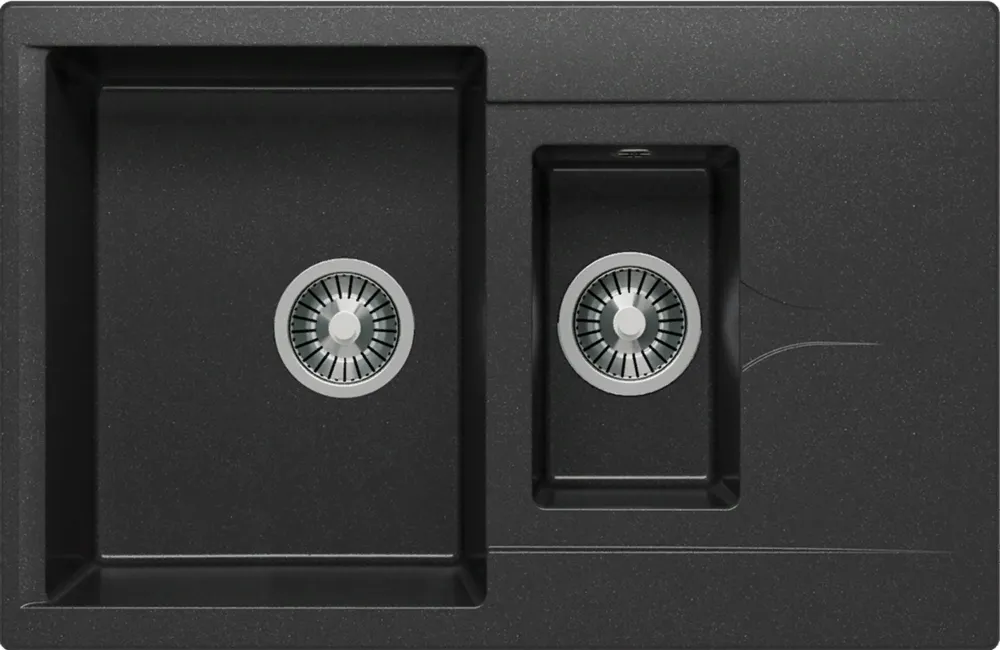Фото товара: Polygran BRIG-770, мойка, мрамор, черный 16