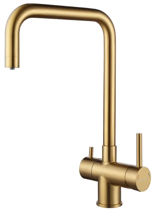 Фото товара: Paulmark WETTER, смеситель, брашированное золото
