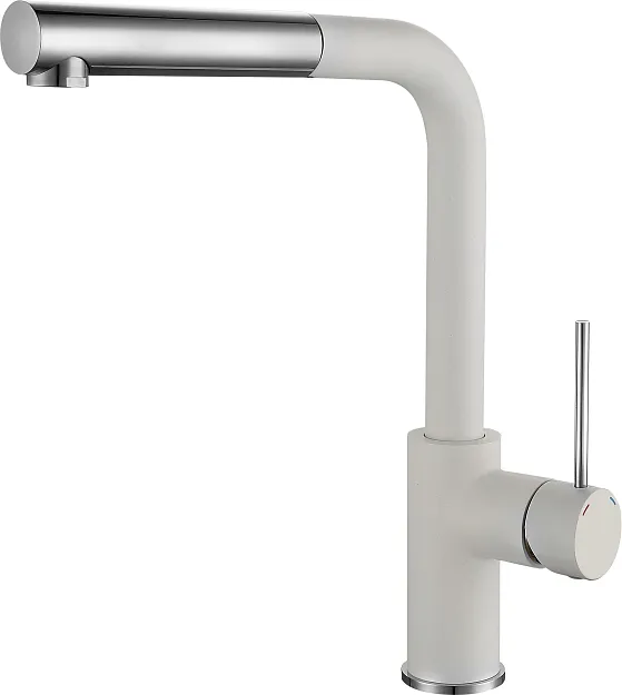 Детальное фото товара: Rivelato ALBANO 1573503 brina/cromo, смеситель, гранит, иней/хром