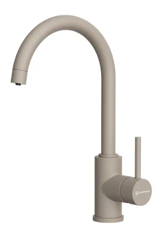 Фото товара: Omoikiri Shinagawa 2 Plus-SA, смеситель, гранит, бежевый