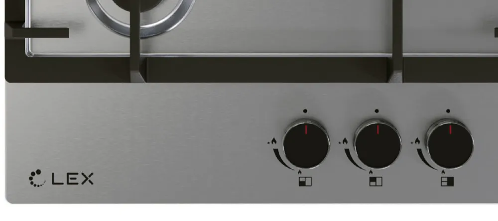 Детальное фото товара: LEX GVS 435 IX газовая поверхность