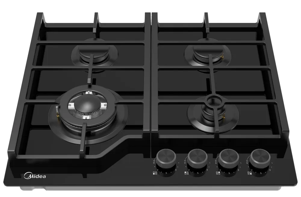 Детальное фото товара: Midea MG697TGB газовая поверхность
