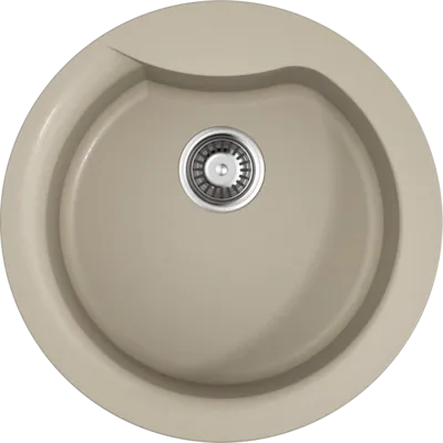 Фото товара: Omoikiri Yasugata 48R-SA, мойка, гранит, бежевый