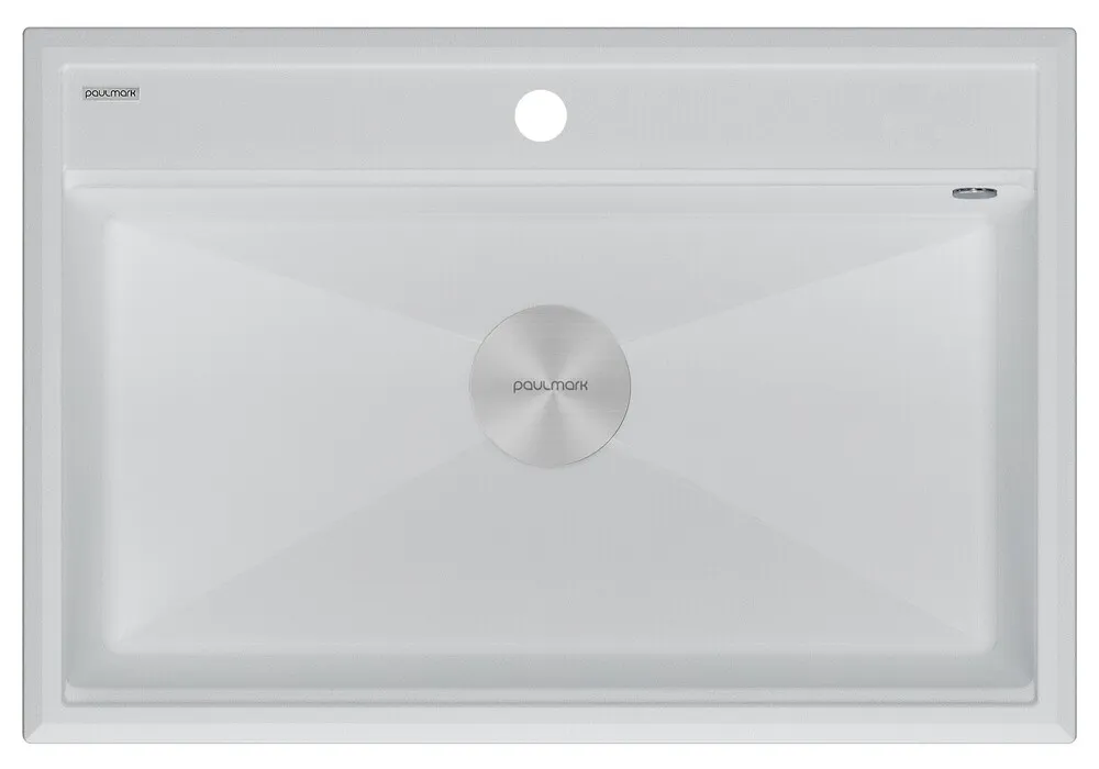 Фото товара: Paulmark STEPIA 80, мойка, гранит, белый