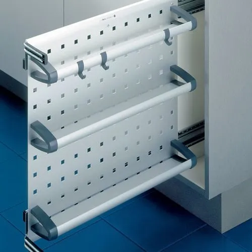 Фото товара: Hailo Vario выдвижная система в шкаф с выдвижным фасадом от 150 мм