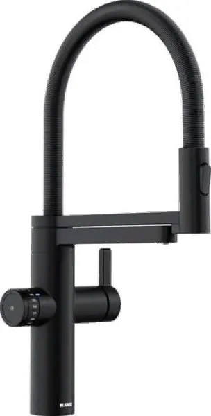 Фото товара: Blanco Evol-S Pro Filter, смеситель, черный матовый