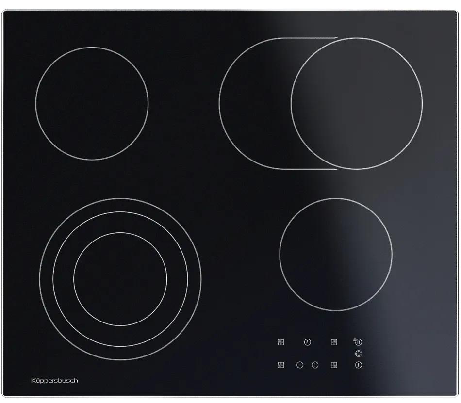 Фото товара: Kuppersbusch KE 6130.1 SE стеклокерамическая поверхность