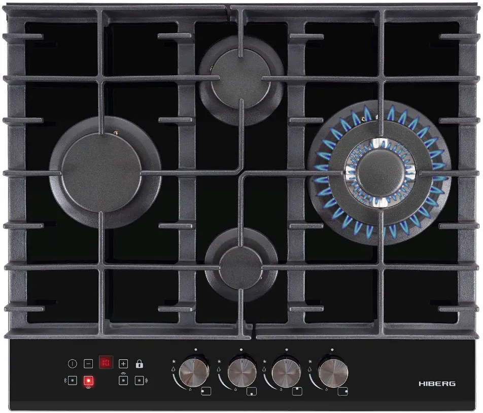 Фото товара: HIBERG VM 6145 B газовая поверхность