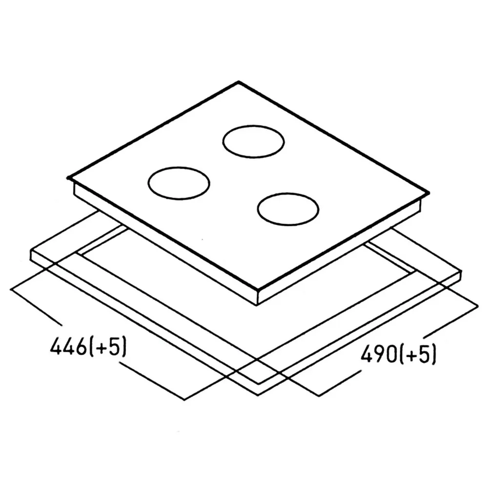 Детальное фото товара: making Oasis everywhere P-3MBT газовая поверхность