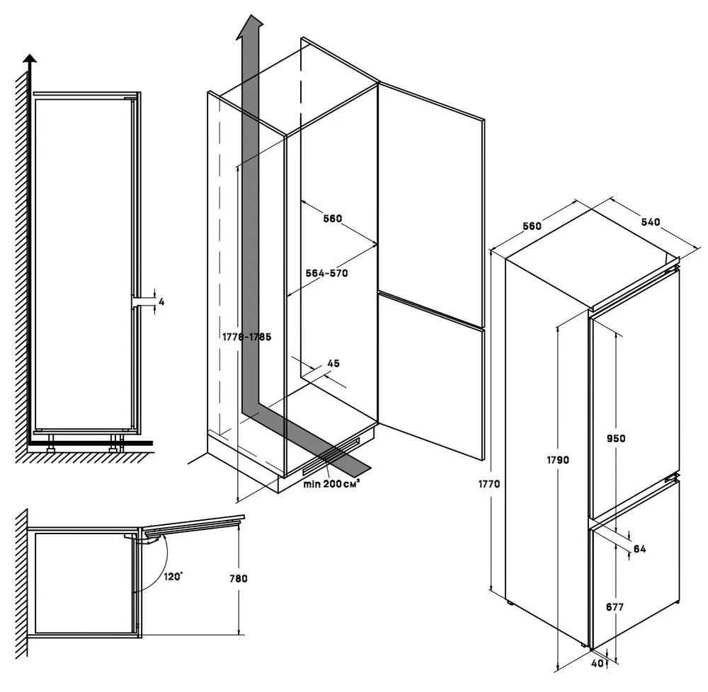 Схема встраивания