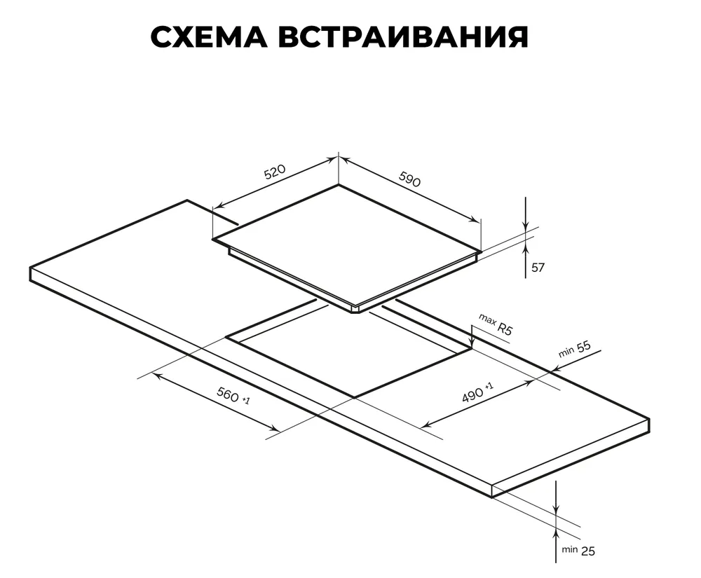 Схема встраивания