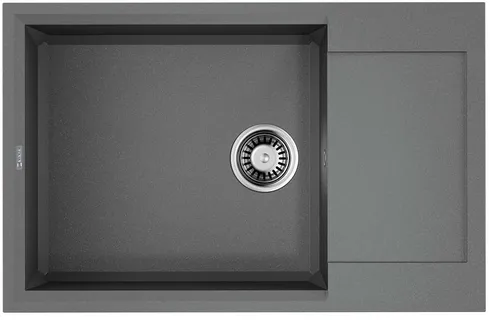 Детальное фото товара: Omoikiri Sakaime 78-LB-GR, мойка, гранит, leningrad grey