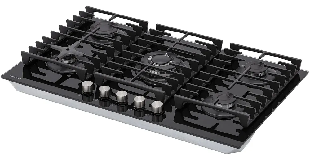 Детальное фото товара: Krona HAGEL 90 BL W FC газовая поверхность