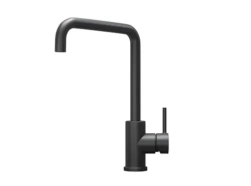 Фото товара: GRANULA 7110 смеситель, нержавеющая сталь, черный матовый