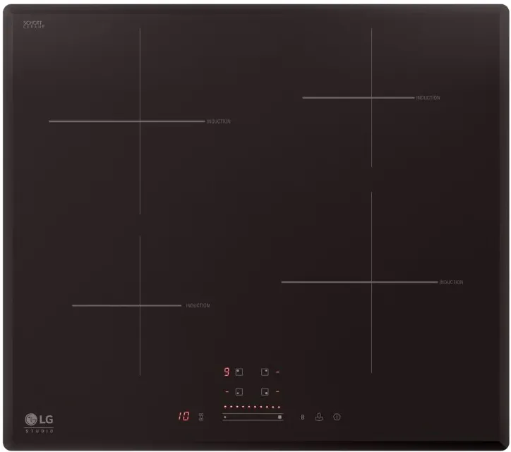Фото товара: LG HU642PH индукционная поверхность