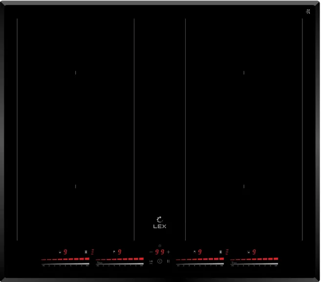 Фото товара: LEX EVI 641C BL индукционная поверхность