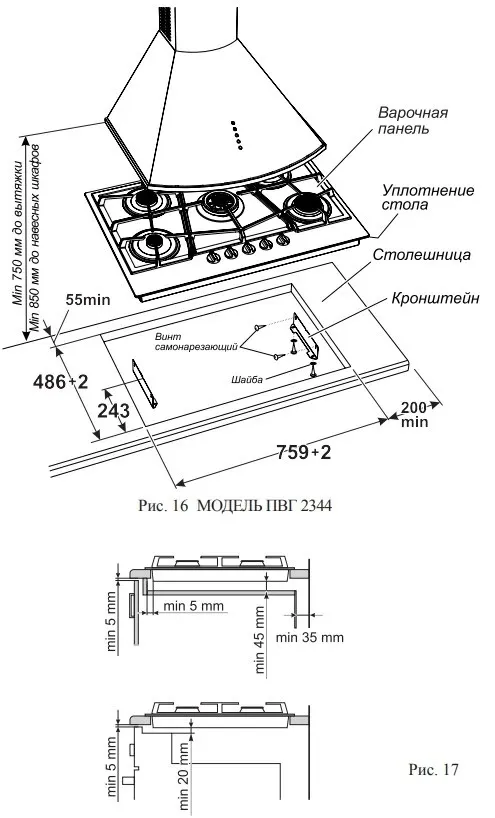 Схема встраивания