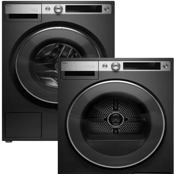 Фото товара: ASKO стирка W7096XG + сушка T709HUG + соед.эл HS60G