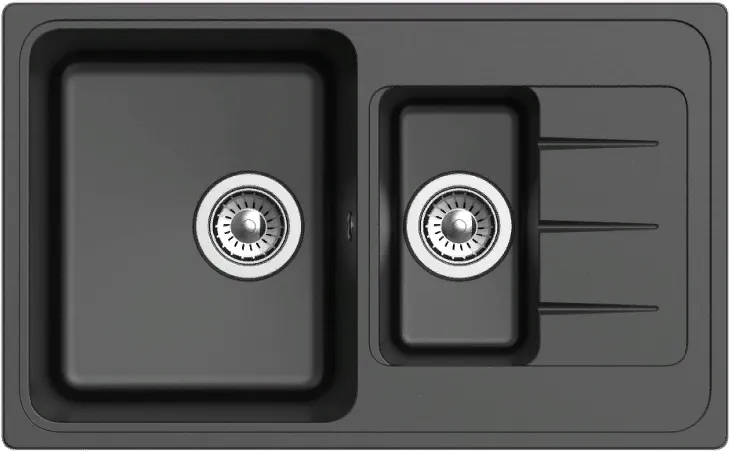 Фото товара: Ewigstein Elegant E- 60KF, мойка, гранит, черный