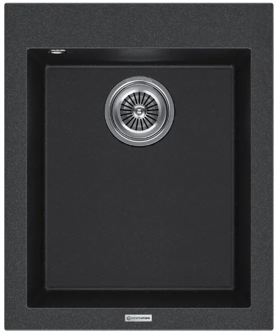 Фото товара: KUCHENSTERN OBEN 45, мойка, гранит, антрацит