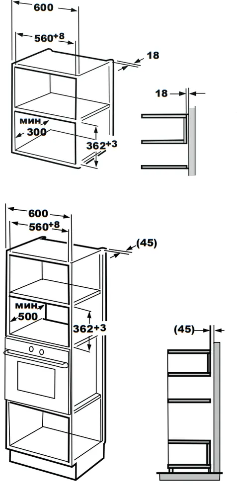 Схема встраивания