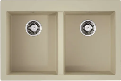 Фото товара: Omoikiri Bosen 80-2-BE, мойка, гранит, ваниль