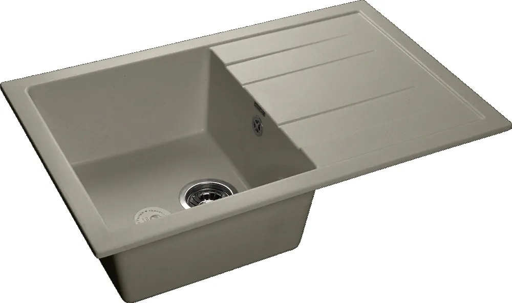 Детальное фото товара: GranFest QUADRO GF-Q-780 L, мойка, мрамор, топаз