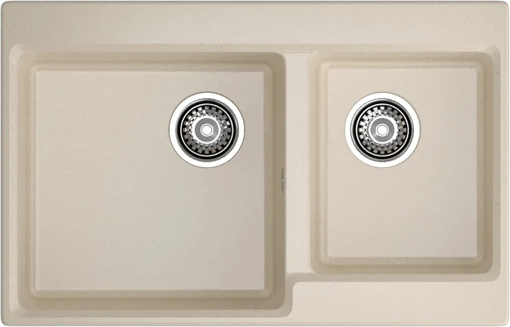 Фото товара: GranFest LEVEL GF-LV-780K, мойка, мрамор, кашемир