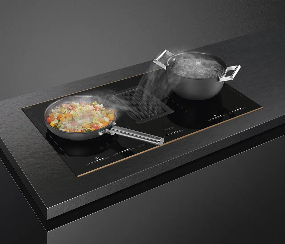 Детальное фото товара: Smeg HOBD682R1 индукционная поверхность