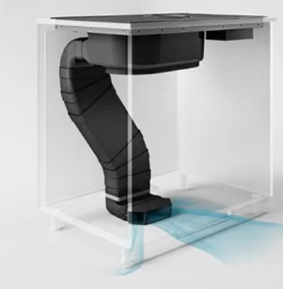 Детальное фото товара: ELICA фильтрующий комплект для для вывода в цоколь NT EVO