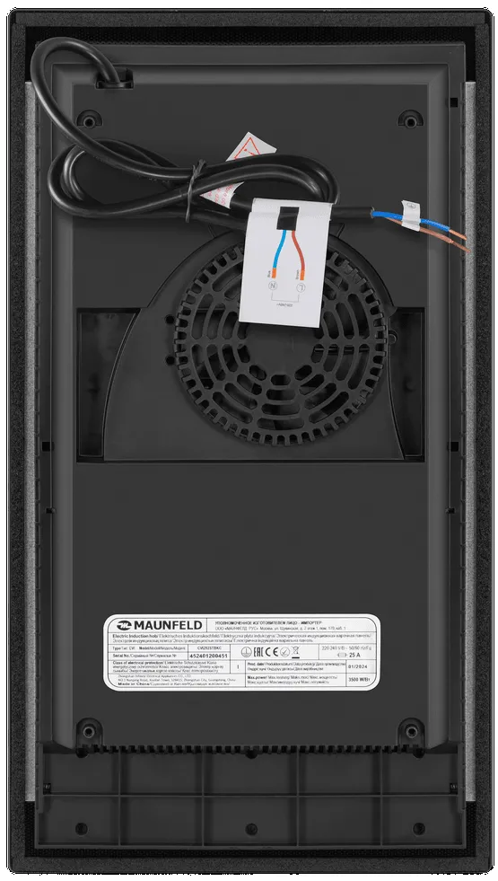 Детальное фото товара: Maunfeld CVI292STBKC индукционная поверхность