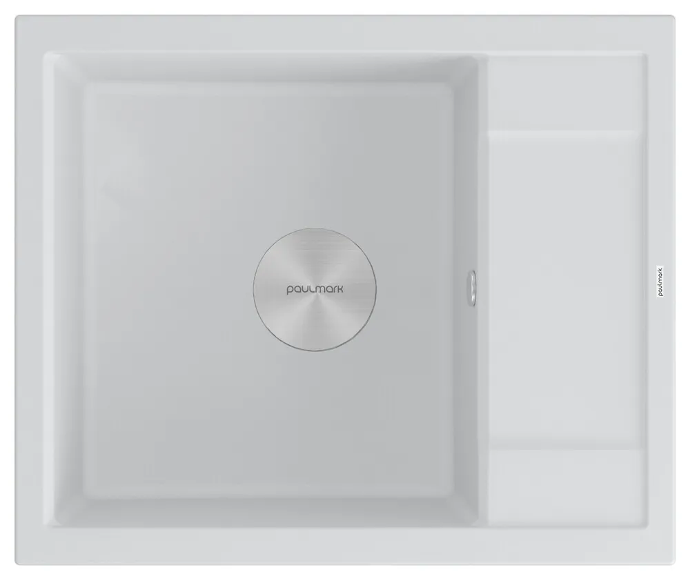 Фото товара: Paulmark FLUGEN 50-600, мойка, гранит, белый