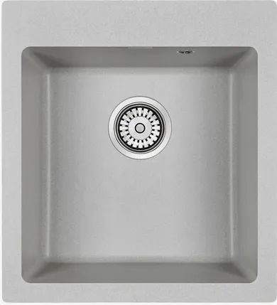 Детальное фото товара: Paulmark KANTE 45, мойка, гранит, серый