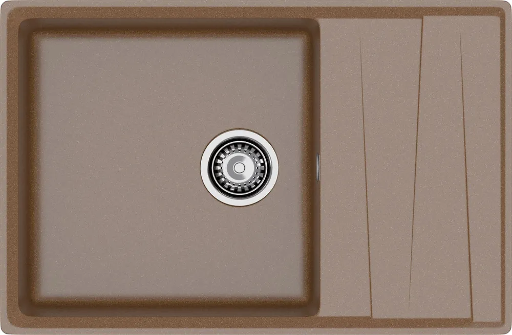 Фото товара: GranFest LEVEL GF-LV-760L, мойка, мрамор, терракот