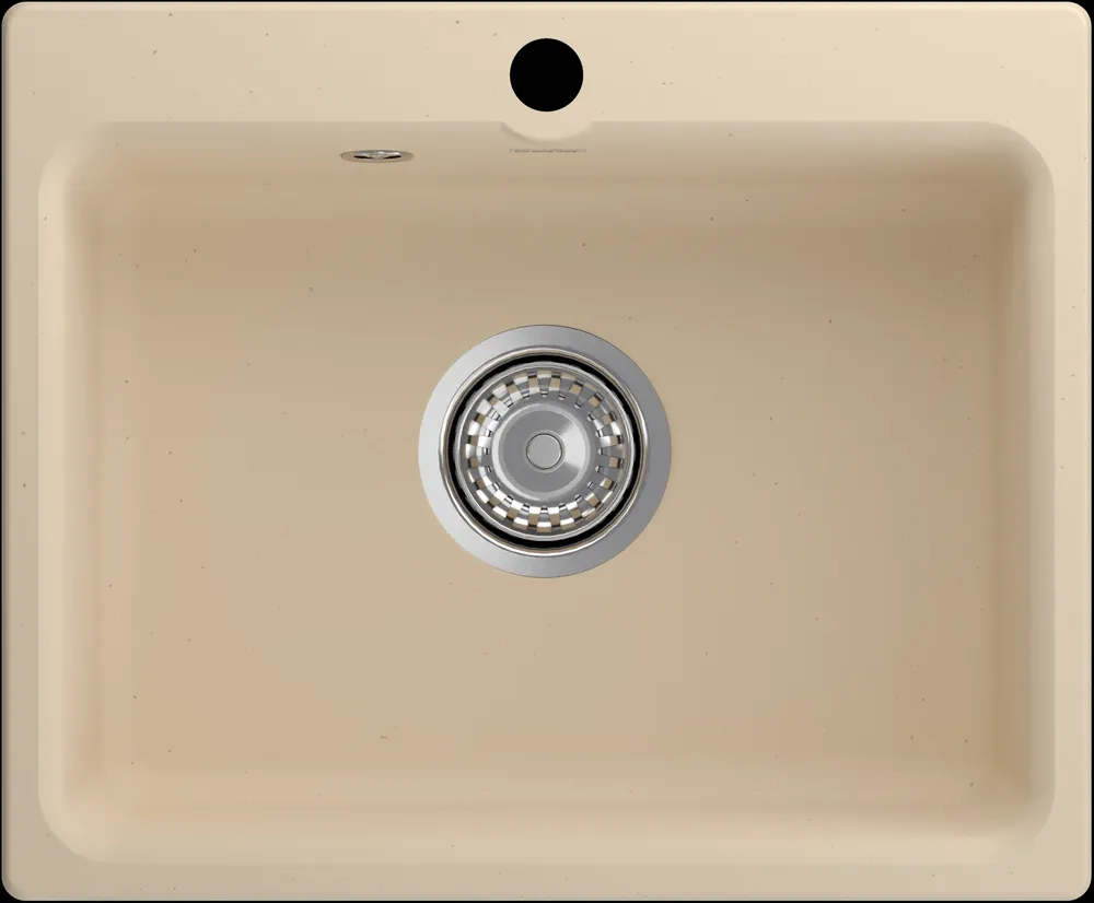 Фото товара: GranFest GF-SMART 520, мойка, мрамор, бежевый
