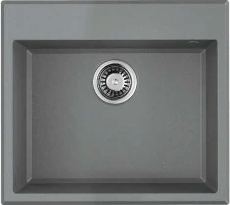 Детальное фото товара: Omoikiri Tedori 57-GR, мойка, гранит, leningrad grey