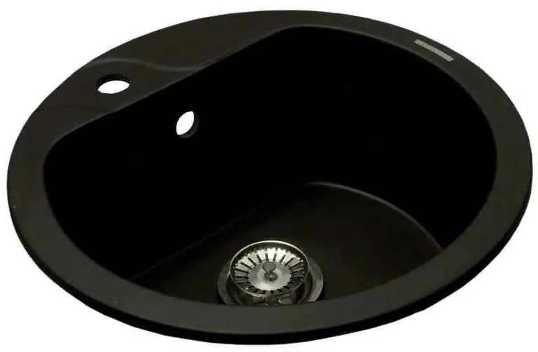 Детальное фото товара: LAVA R.3 LAVA, мойка, гранит, черный металлик