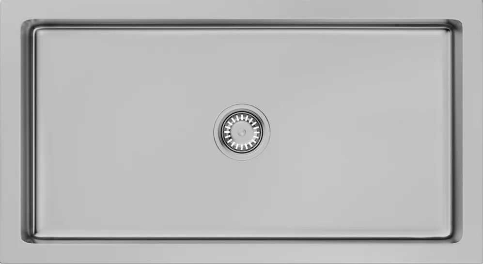 Фото товара: Omoikiri Mikura 83-SI, мойка, керамика, silver