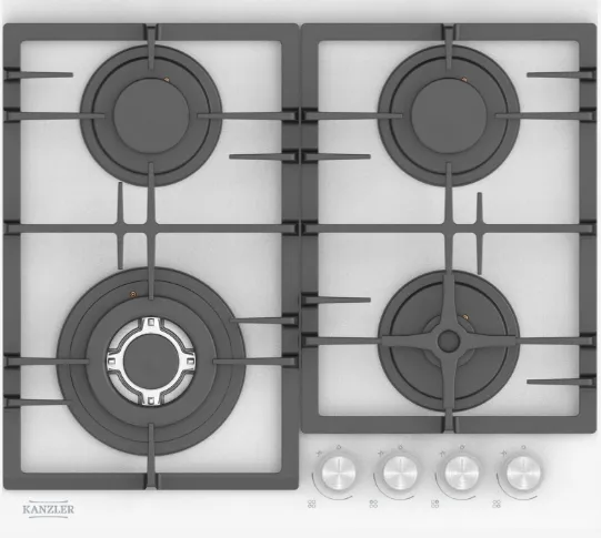 Фото товара: Kanzler KG 516 W газовая поверхность