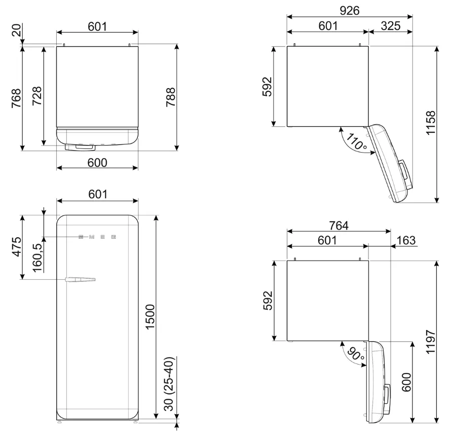 Детальное фото товара: Smeg FAB28ROR6