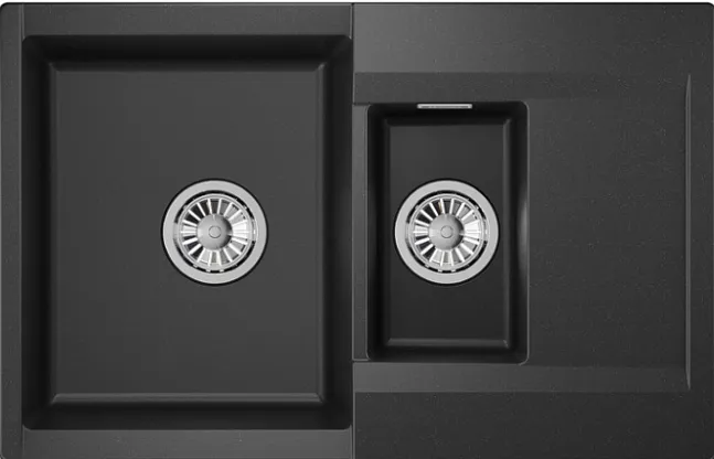 Фото товара: GRANULA ES-7808 мойка, гранит, черный